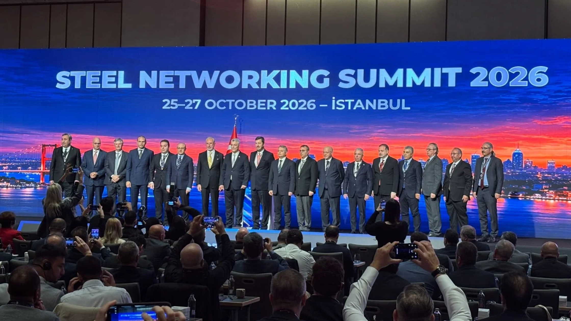 ÇELİK SEKTÖRÜNDE DEV BULUŞMA  Steel Networking Summit 2026 İstanbul’da Başladı: Küresel Çeliğin Geleceği Masada